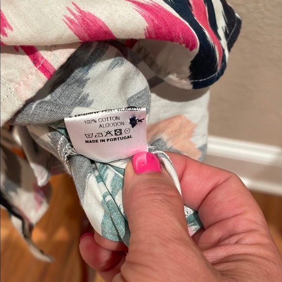 VILAGALLO Button Down Dress with Notched Collar SZ 42/Lg - Picture 7 of 8